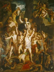 De verdediging van Gallië, 1855